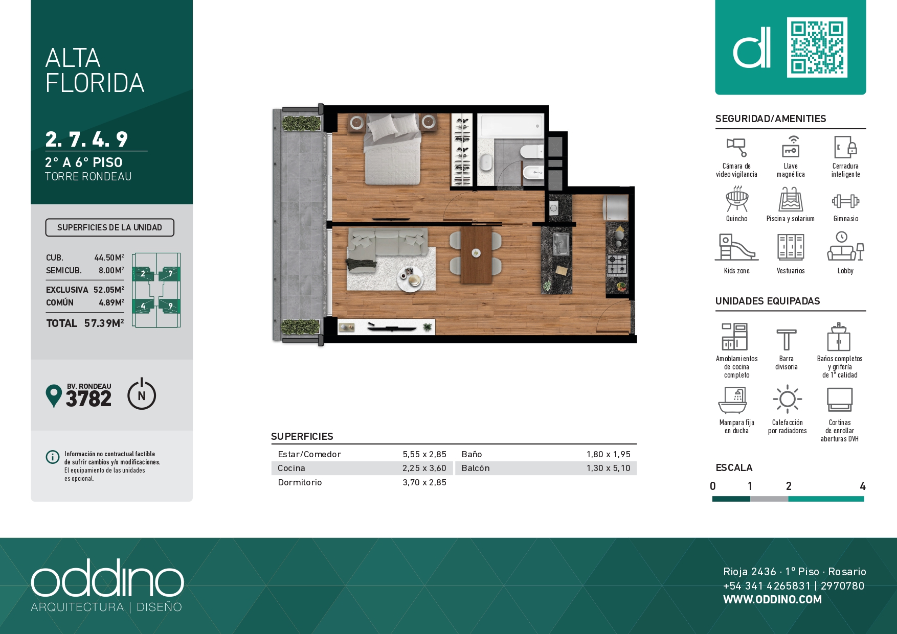 Rondeau 1 dormitorio - 1
